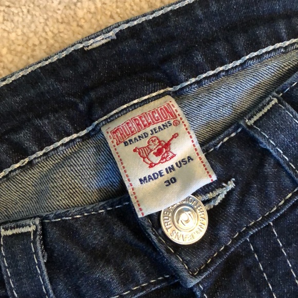 True Religion women jeans hi-rise boot cut size 30 - Picture 2 of 5